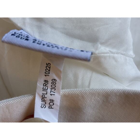 VTG 90s Ralph Lauren Golf Women Cream Shorts Trouser Pockets Bermuda Luxury Sz 4 - Picture 14 of 16